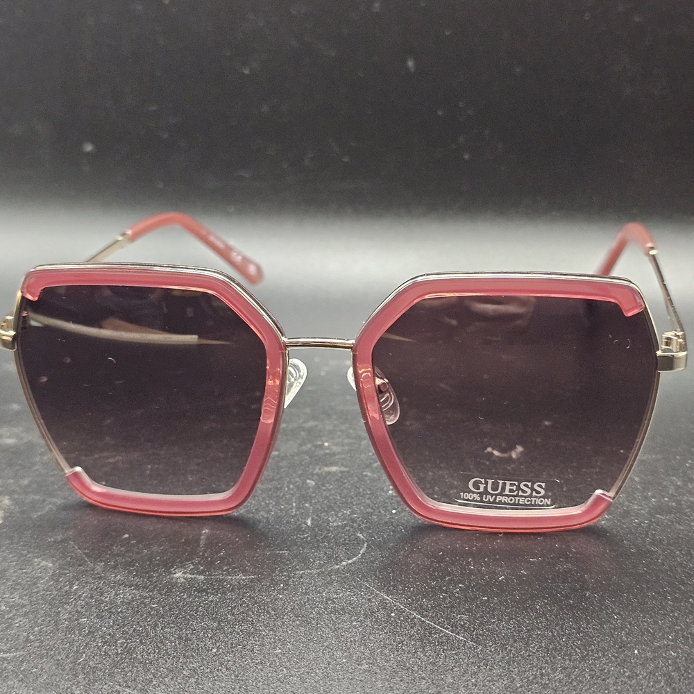 Guess‎ Rose-Tinted Sunglasses with case new without tags 58/20/150 - Picture 7 of 7